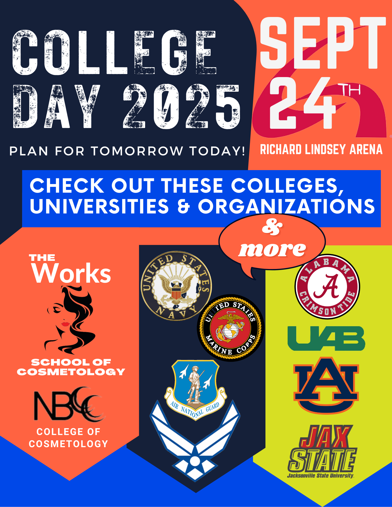 COLLEGE FAIR FLYER